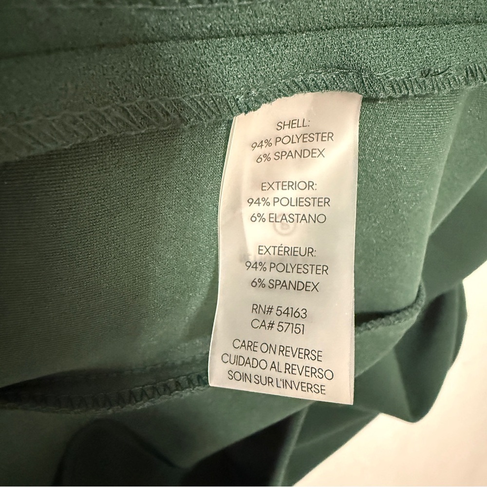 Calvin Klein Dark Forest Green Midi Dress - Picture 7 of 8